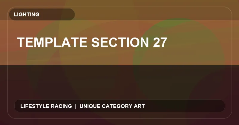 Template Section 27